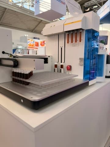 Autosampler-System auf der Labormesse